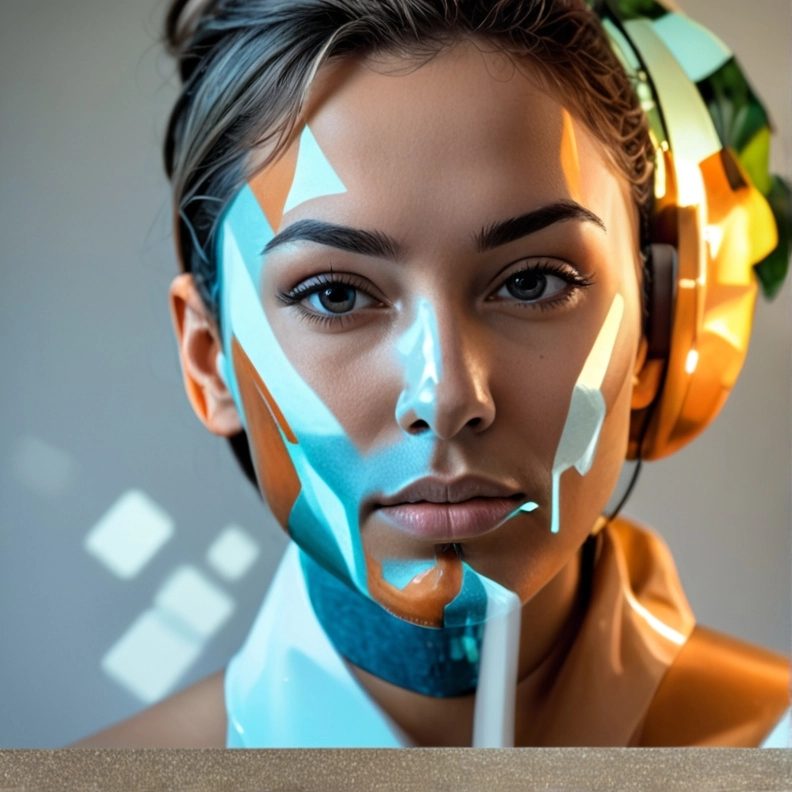 Illustration of a coaching assistant bot